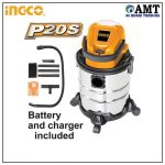 INGCO Lithium-Ion  vacuum cleaner - CVLI2005