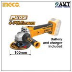 INGCO Lithium-Ion angle grinder - CAGLI1001