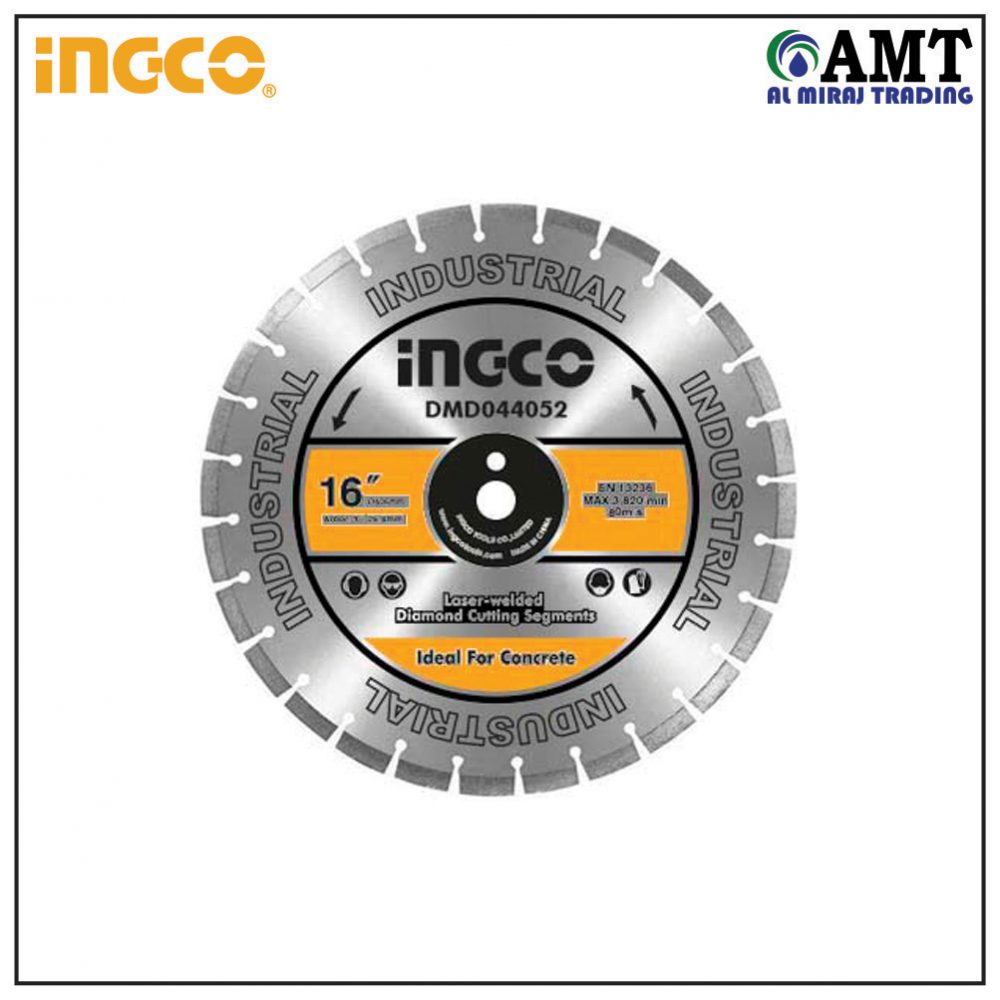 Diamond disc for concrete cutting Laser welded rim - DMD044052