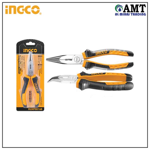 Bent nose pliers - HBNP08168