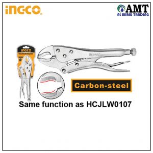 Curved jaw locking plier - HCJLW0207