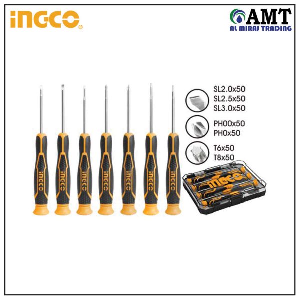 7Pcs precision screwdriver set - HKSD0718