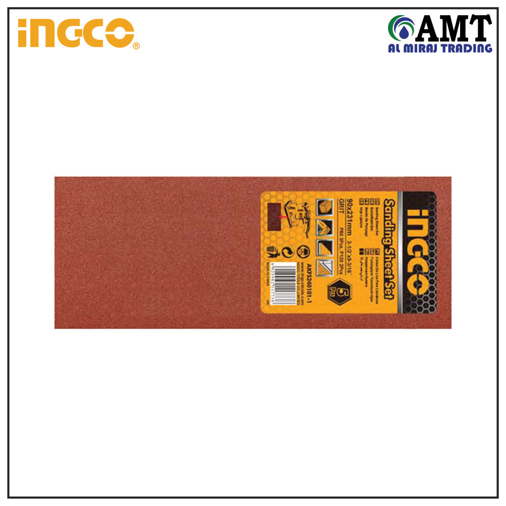 INGCO Sanding sheet set - AKFS264115