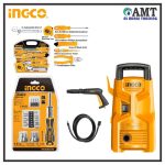 INGCO Bundle 12- Pressure Washer + 24pcs Screwdriver Set + 7pcs Hand Tools Set