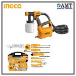 INGCO Bundle 13 - Spray Gun 550w + 7pcs Hand Tools Set