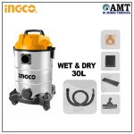 INGCO Wet & Dry Vacuum cleaner 30L - VC13301