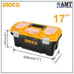 INGCO Plastic Tool Box 17" - PBX1702