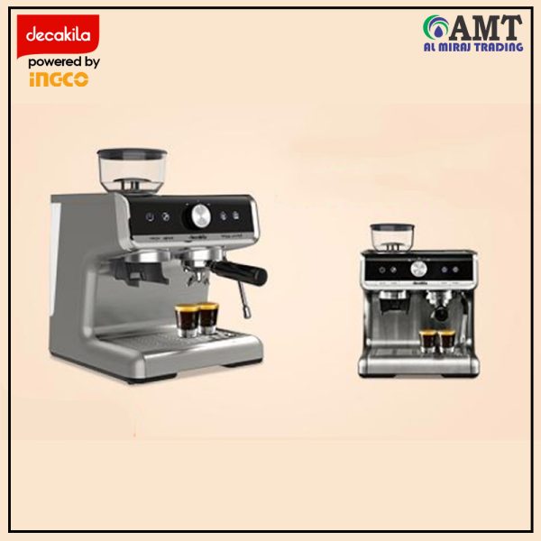 Decakila Espresso coffee machine with grinder - KECF010M