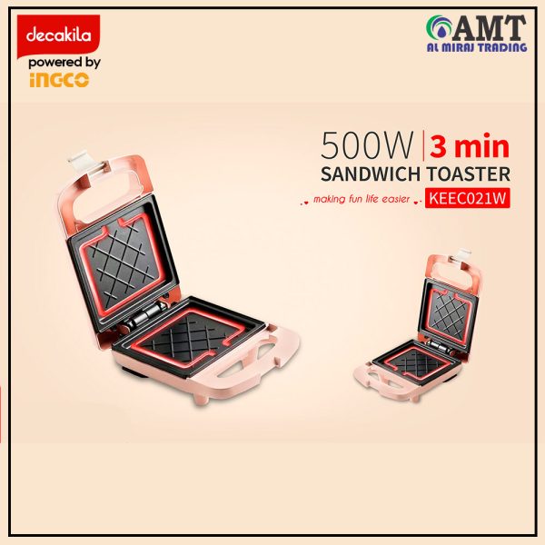 Decakila Sandwich Maker - KEEC021W