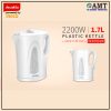 Decakila Plastic kettle - KEKT001W