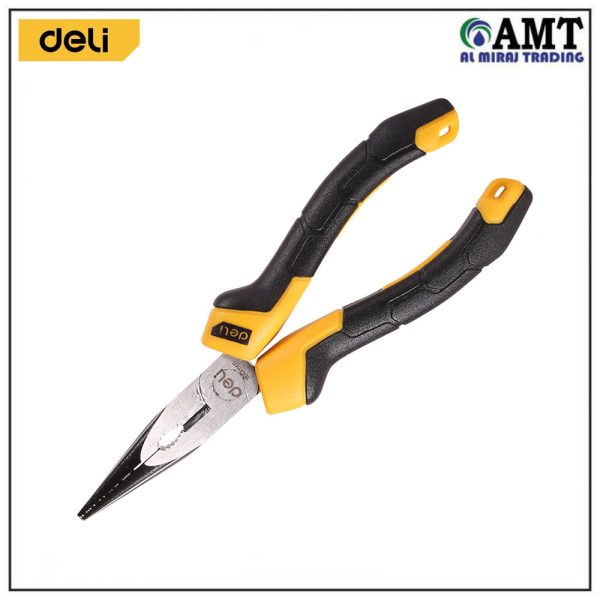 Deli long nose plier 6"