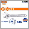 Wadfow Adjustable wrench - WAW1108