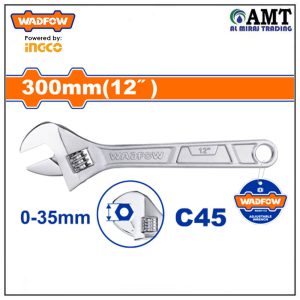 Wadfow Adjustable wrench - WAW1112