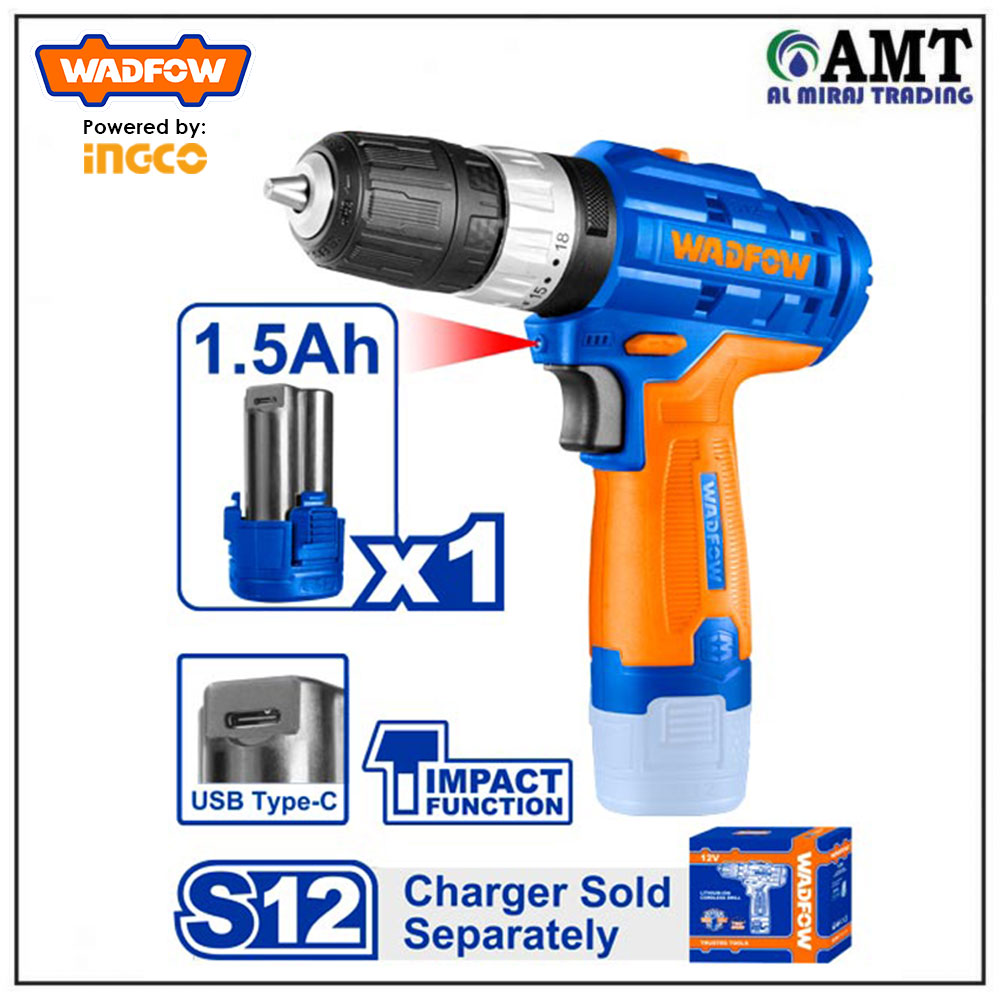 Wadfow Lithium-ion impact drill - WCDS540