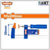 Wadfow F clamp with plastic handle - WCP2152