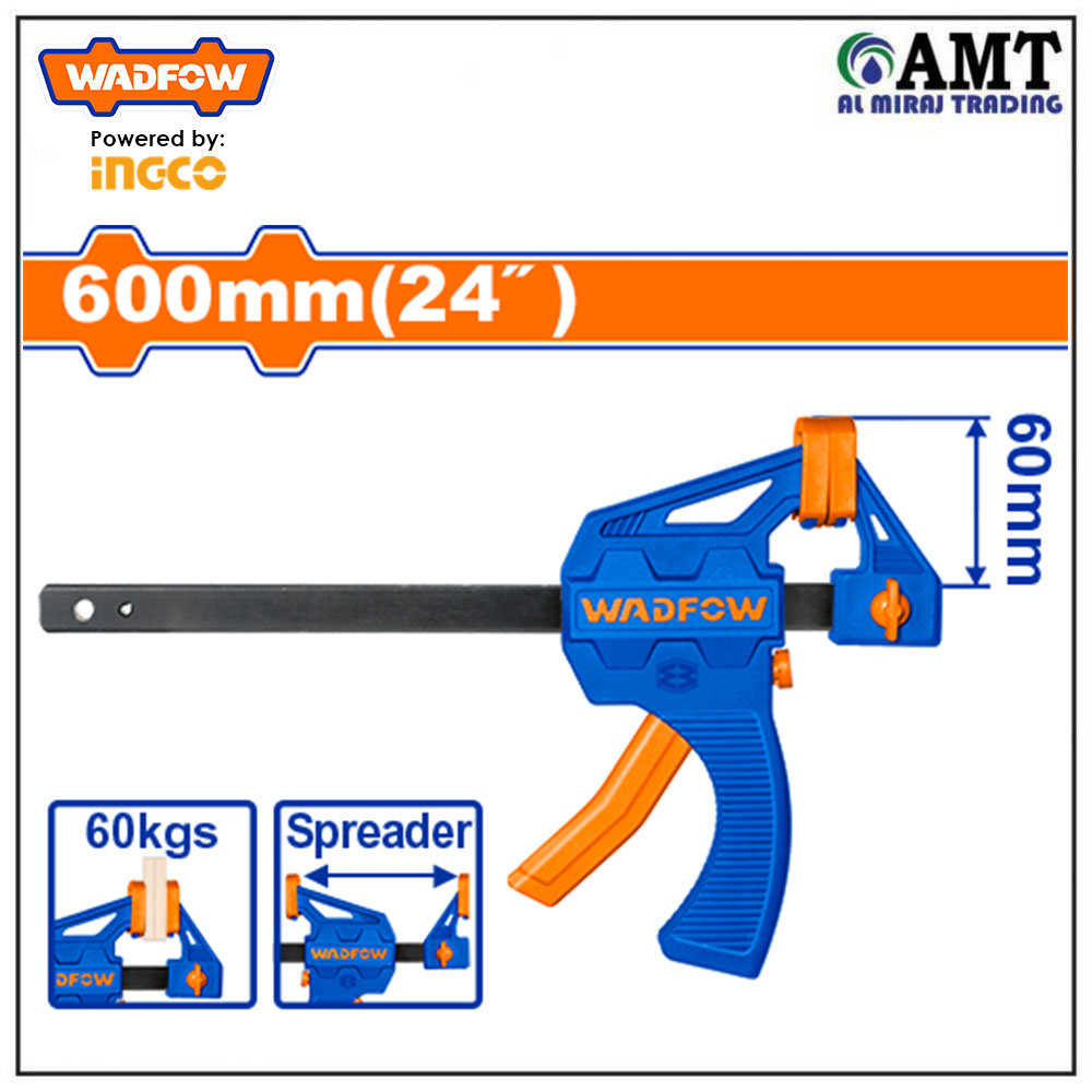 Wadfow Quick bar clamp - WCP4324