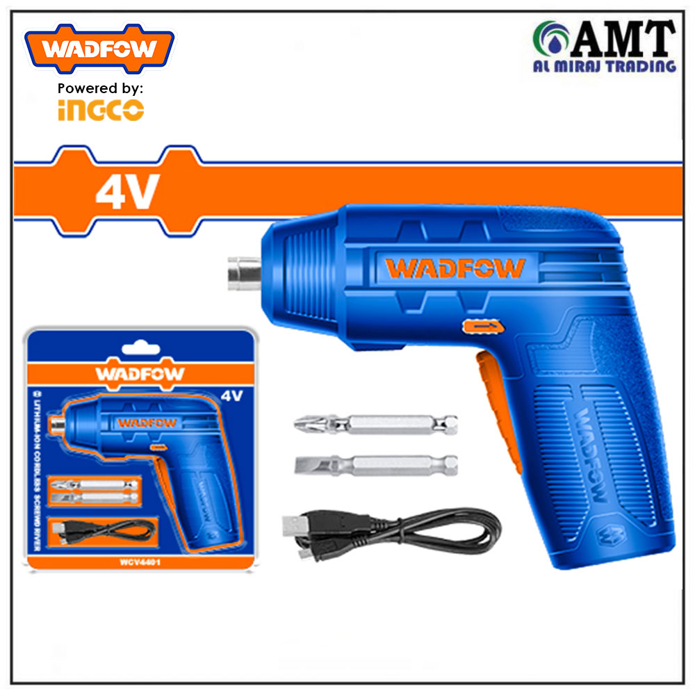 Wadfow Lithium-ion cordless screwdriver - WCV4401