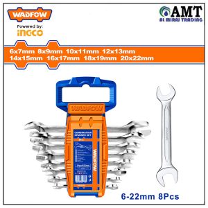 Wadfow Double open end spanner set - WDS2208