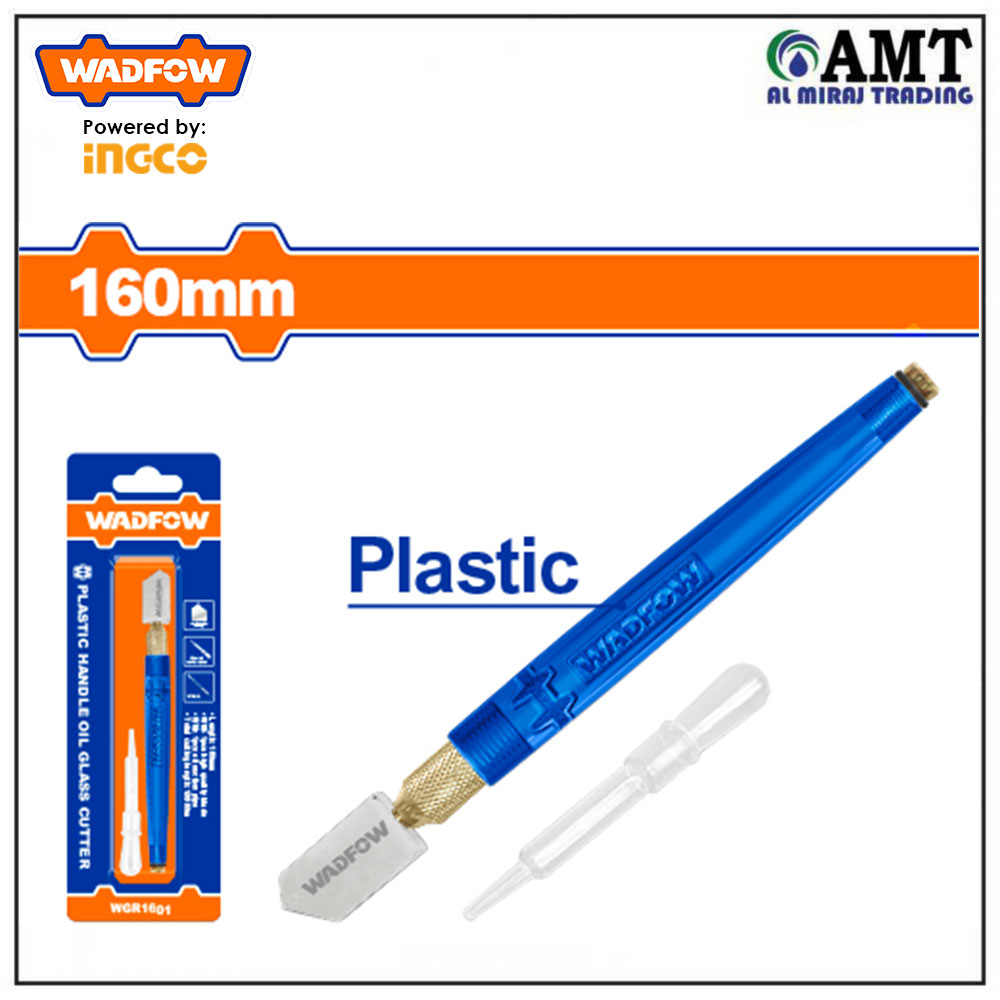 Wadfow Plastic handle oil glass cutter - WGR1601
