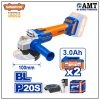 Wadfow Lithium-ion angle grinder - WLAPM12