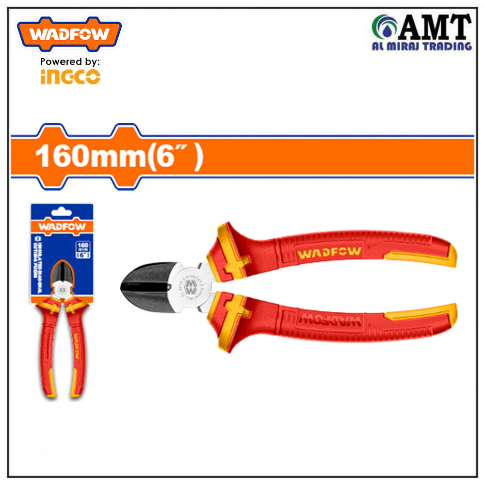 Wadfow Insulated diagonal cutting pliers - WPL3936