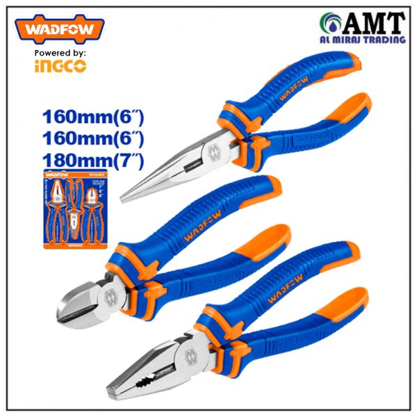 Wadfow 3Pcs pliers set - WPS0603