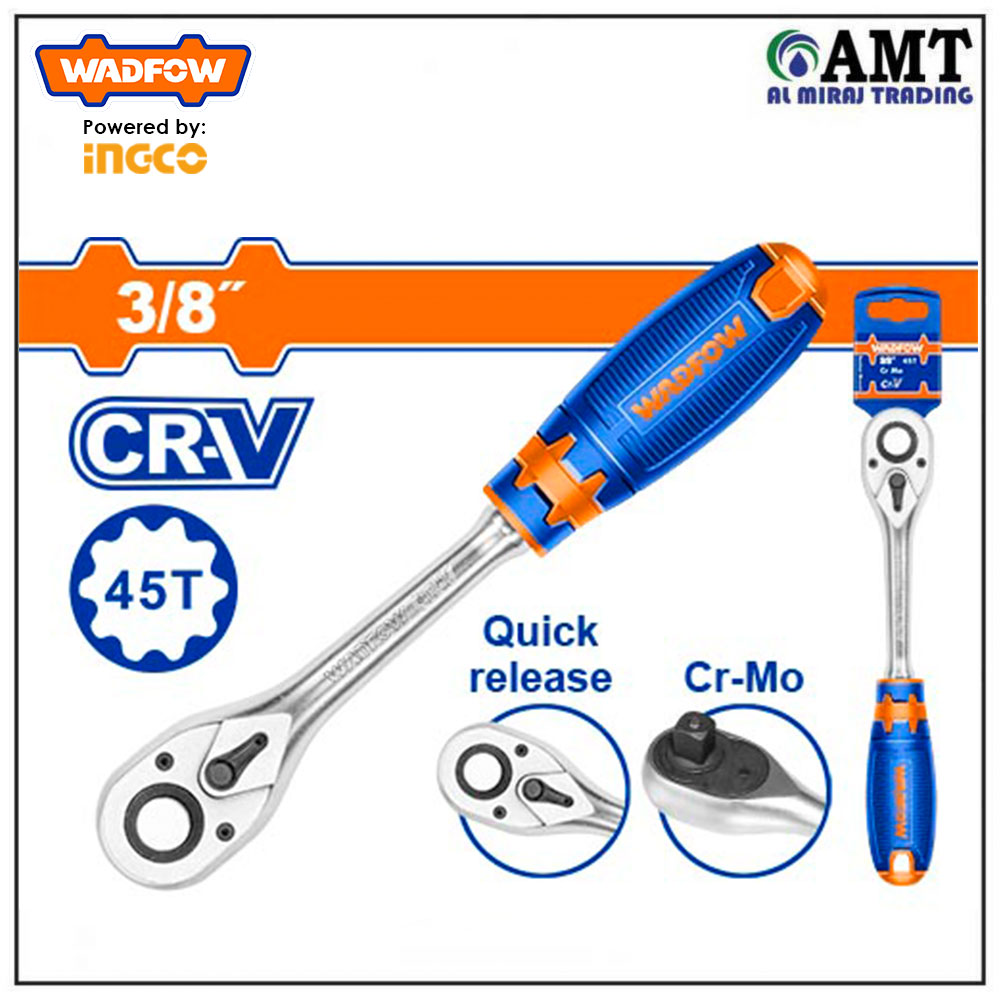 Wadfow 3/8" Ratchet wrench - WRW1238