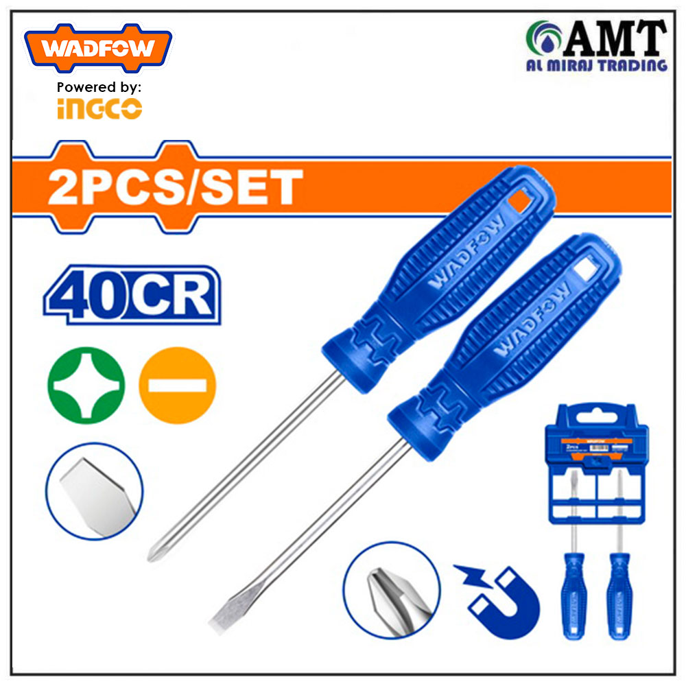 Wadfow 2 Pcs screwdriver set - WSS2302