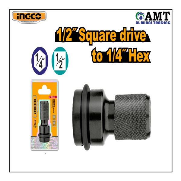 INGCO Square to Hex Adapter - ABH60501