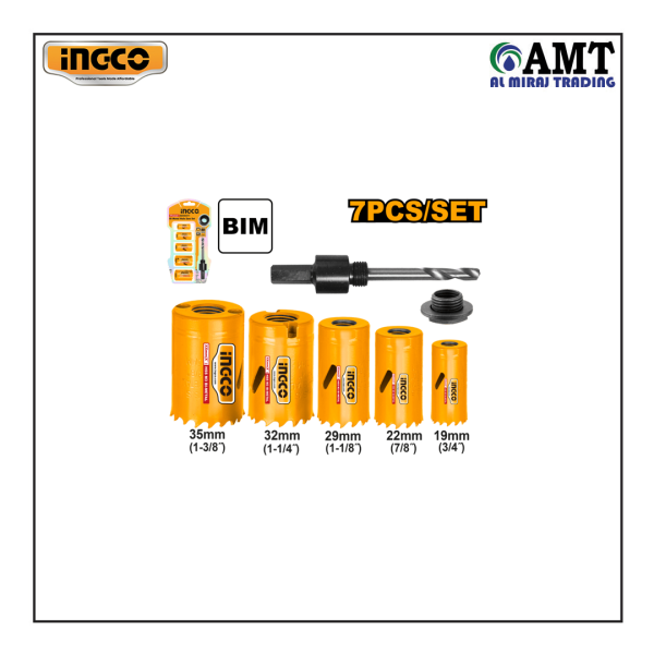 INGCO Bi-metal hole saw set - AKH0071