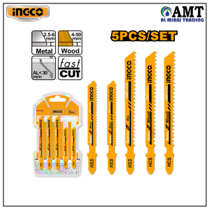 INGCO Jig saw blade set - AKJ0051