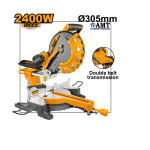 INGCO Mitre Saw 2400W - BM2S24007