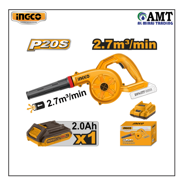 INGCO Lithium-Ion blower - CABLI200281