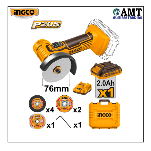 INGCO Cordless mini cut-off tool - CAGLI76012