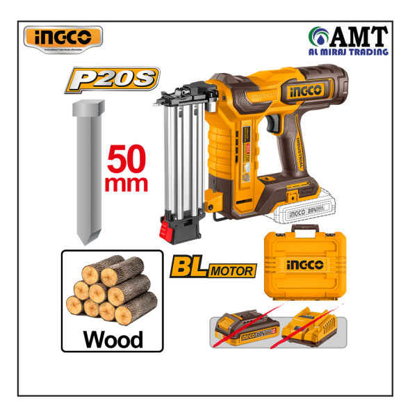 INGCO Cordless brad nailer - CBNLI5005