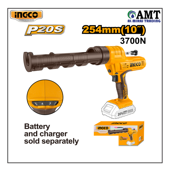 INGCO Cordless caulking gun - CCGLI2001