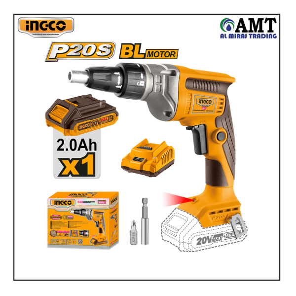 INGCO Cordless drywall screwdriver - CDSLI204200