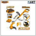 INGCO Lithium-ion grass trimmer - CGTLI20301