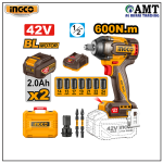 INGCO Cordless impact wrench - CIWLI42602