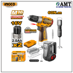 INGCO Cordless 3 pcs combo kit - CKLI1638