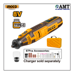 INGCO Cordless grinder - CMGLI0801