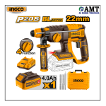 INGCO Cordless rotary hammer - CRHLI202081