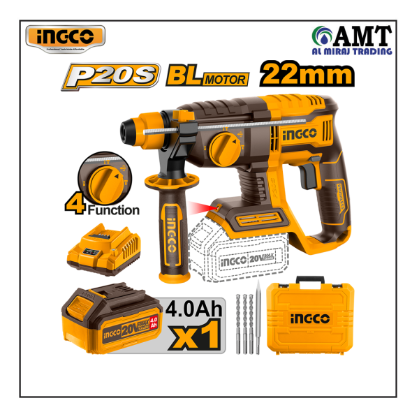 INGCO Cordless rotary hammer - CRHLI202081