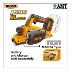 INGCO Cordless planer - CRLI20401