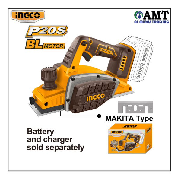 INGCO Cordless planer - CRLI20401