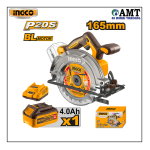 INGCO Cordless circular saw - CSLI16521