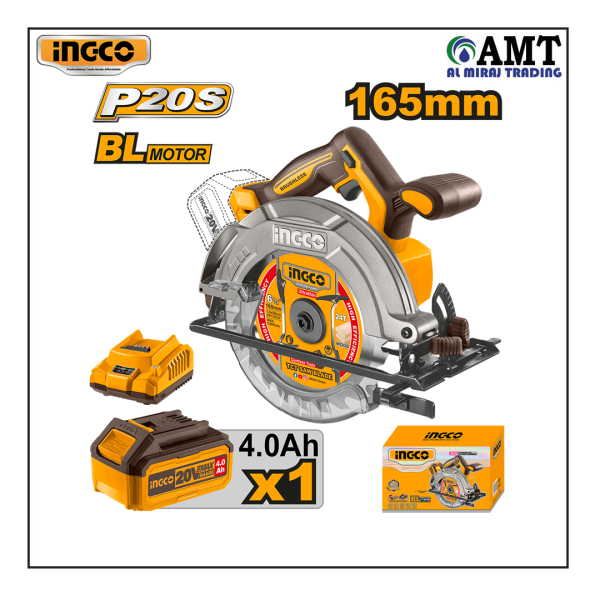 INGCO Cordless circular saw - CSLI16521
