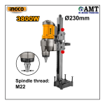 INGCO Diamond drilling machine - DDM38001