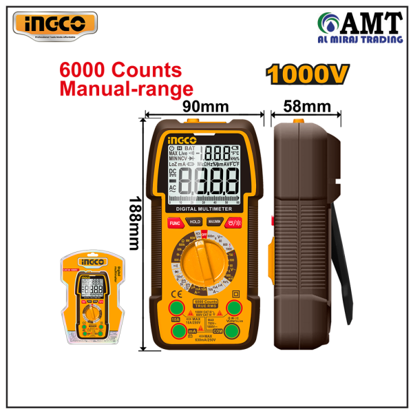 INGCO Digital multimeter - DM310002