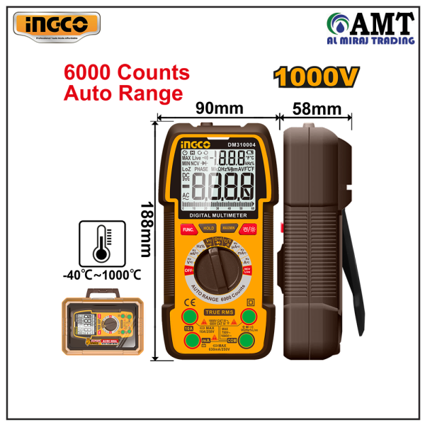 INGCO Digital multimeter - DM310004